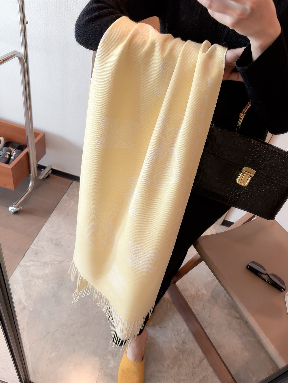 MaxMara scarf 50X180cm E (8)