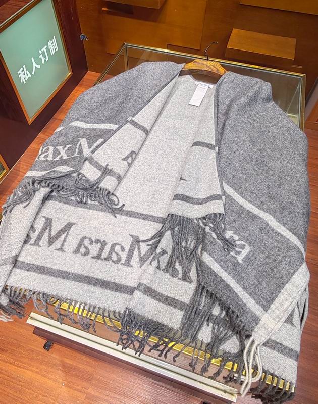 Maxmara scarf 130X160cm 100绵羊毛 E (2)