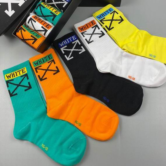 OFF WHITE Sock   (1)