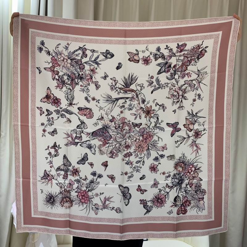 Other  silk scarf 90X90cm E (2)