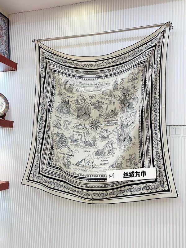 Other scarf 133X135cm 70山羊绒 30桑蚕丝 E (12)