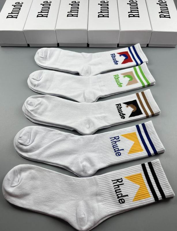 Rhude flat socks  (1)