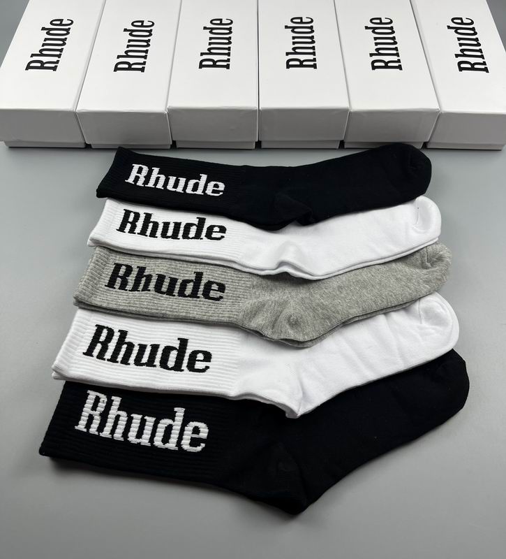 Rhude flat socks  (3)