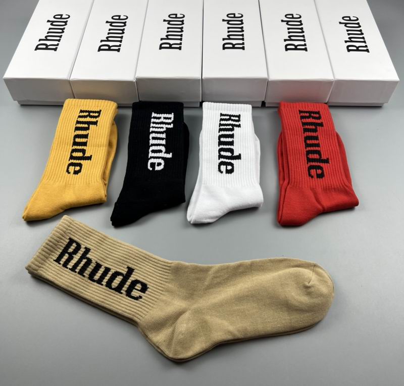 Rhude flat socks  (3)