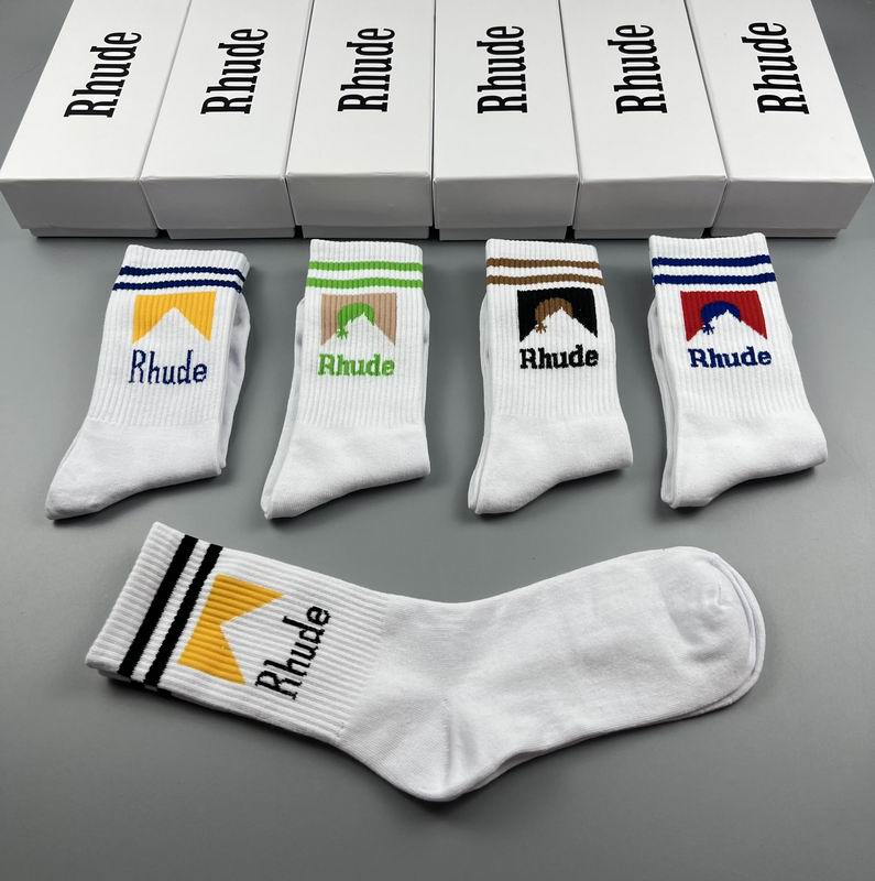Rhude flat socks  (4)
