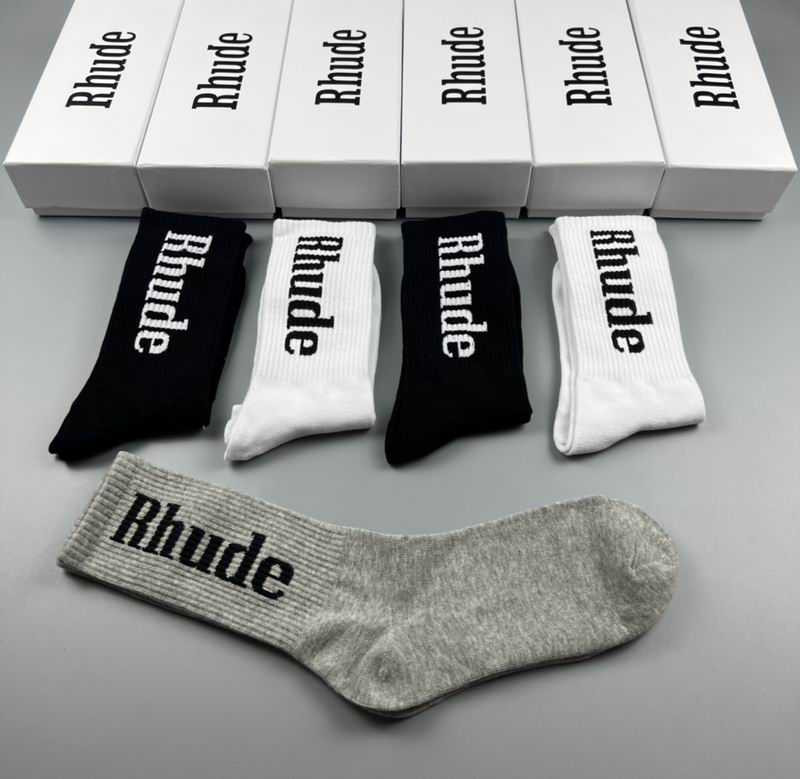 Rhude flat socks  (4)