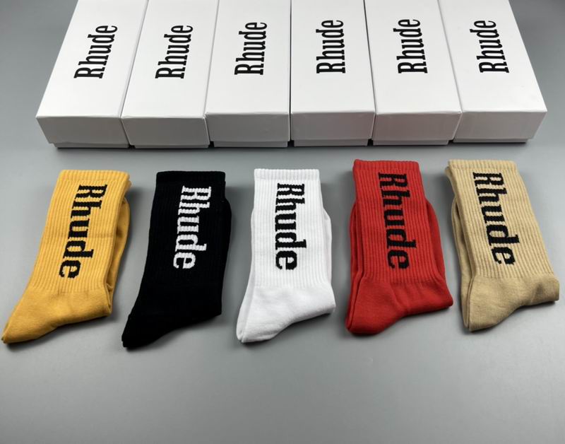 Rhude flat socks  (4)