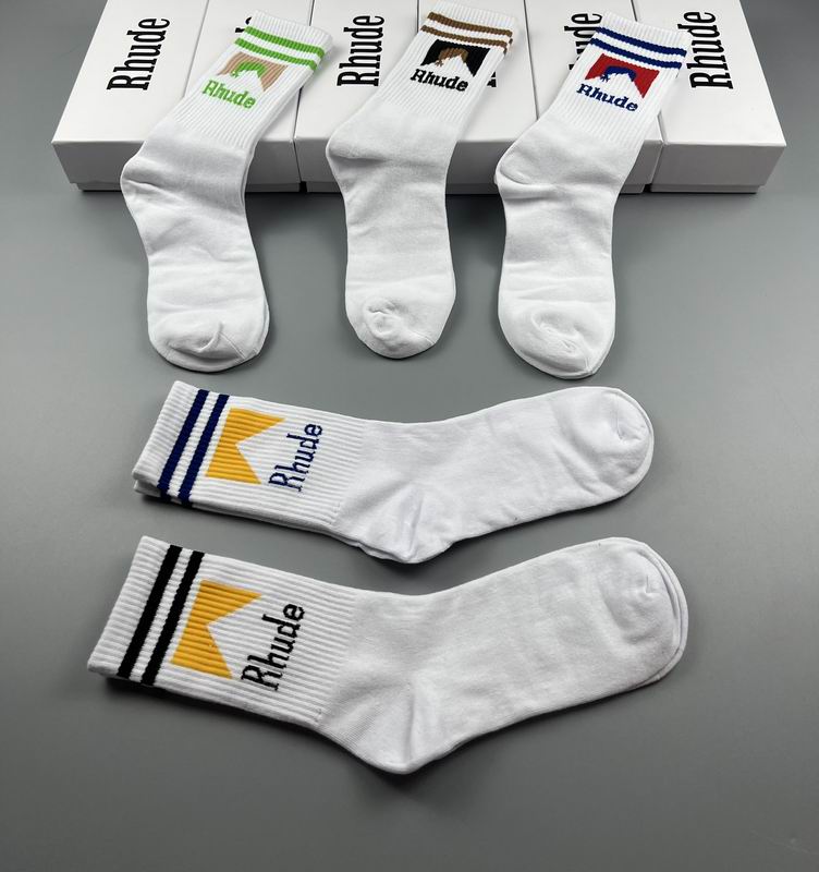 Rhude flat socks  (5)