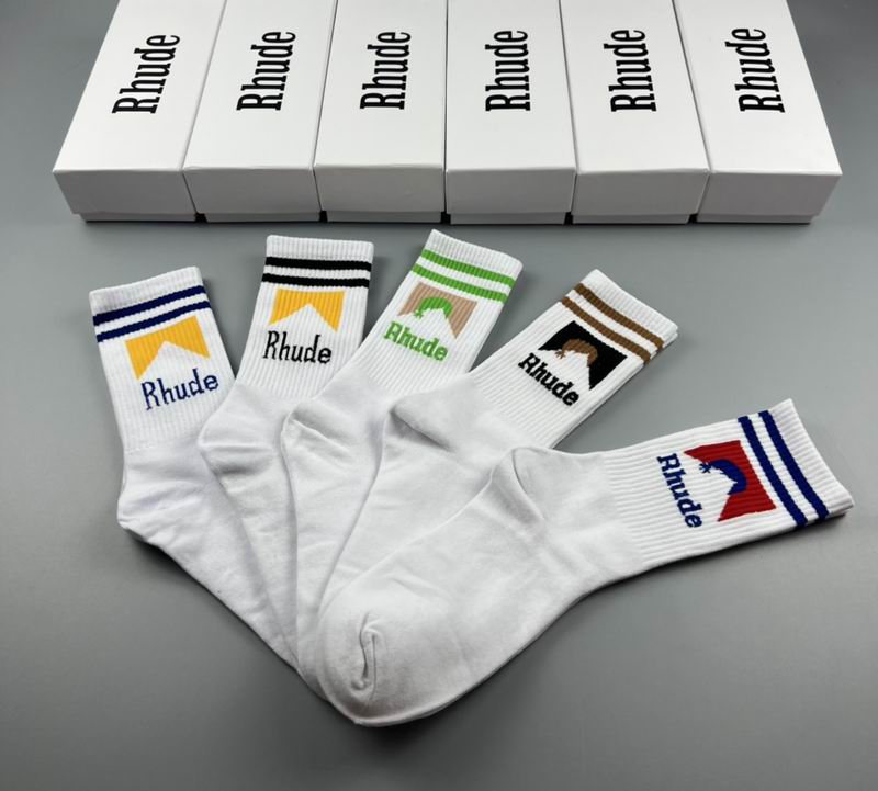 Rhude flat socks  (6)