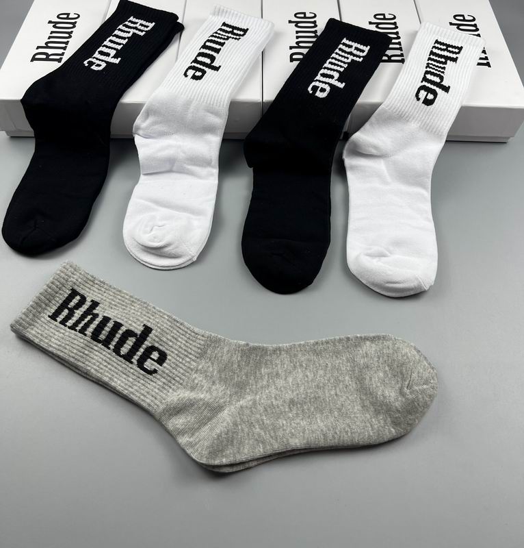 Rhude flat socks  (6)