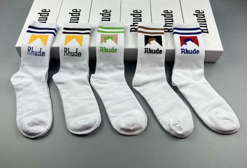 Rhude flat socks  (8)