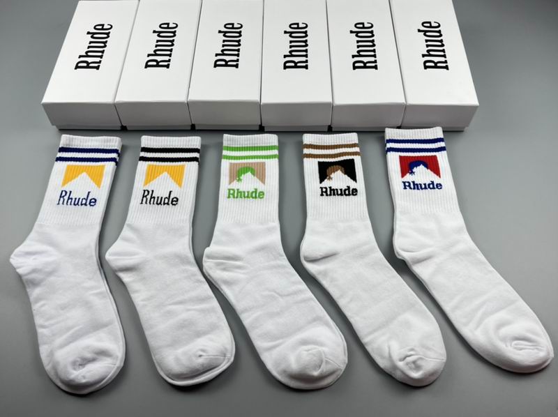 Rhude flat socks  (9)