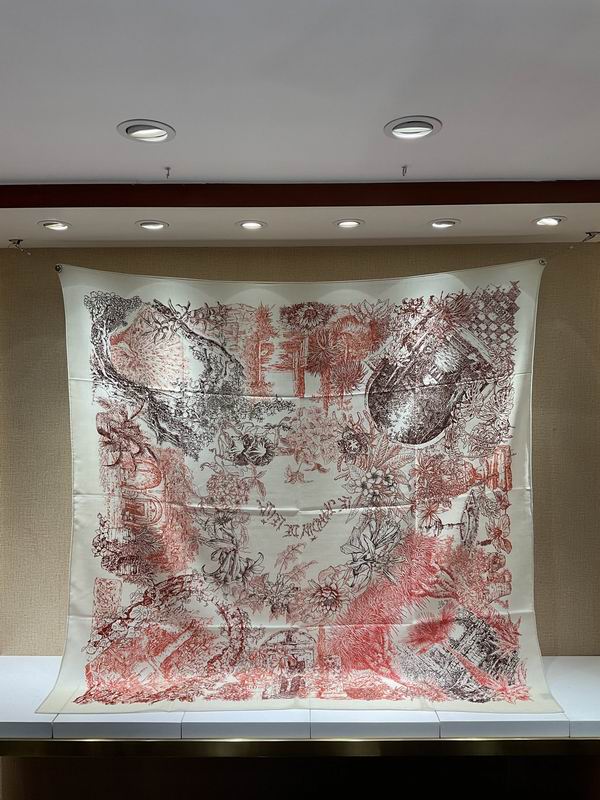 Scarf 140X140cm 70%羊绒30%真丝  E0711 (10)