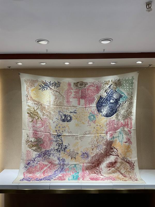 Scarf 140X140cm 70%羊绒30%真丝  E0711 (13)