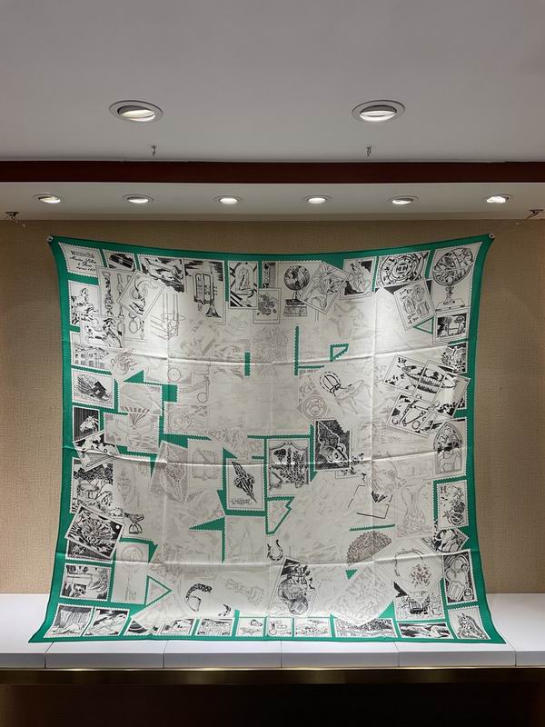 Scarf 140X140cm 70%羊绒30%真丝  E0711 (16)