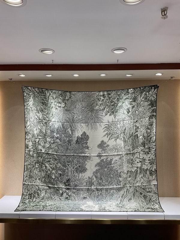 Scarf 140X140cm 70%羊绒30%真丝  E0711 (17)