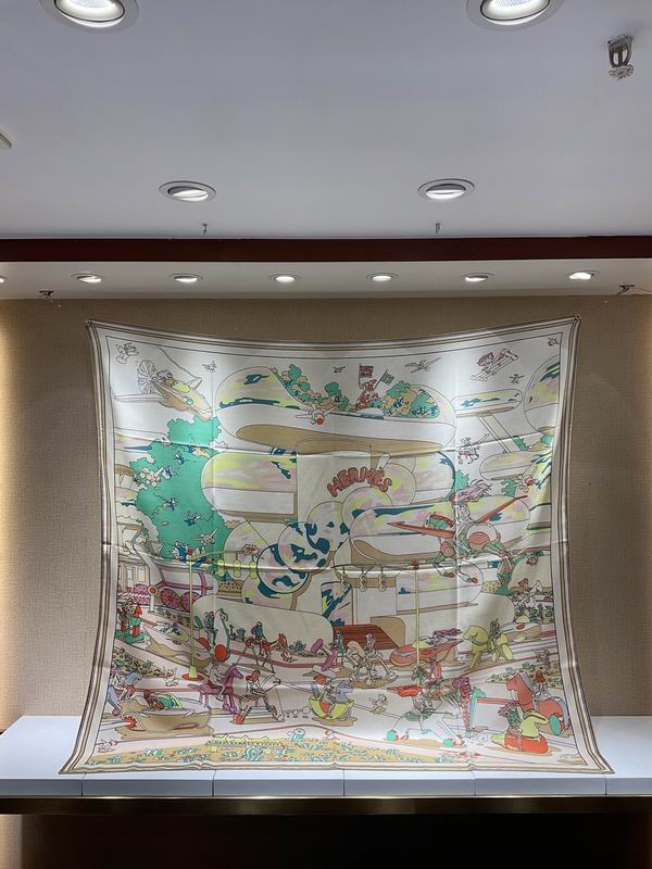 Scarf 140X140cm 70%羊绒30%真丝  E0711 (20)