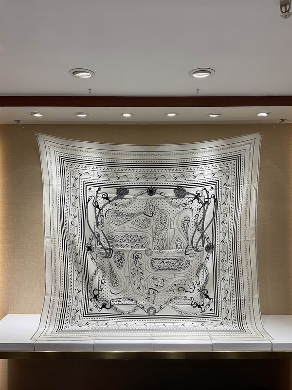 Scarf 140X140cm 70%羊绒30%真丝  E0711 (6)