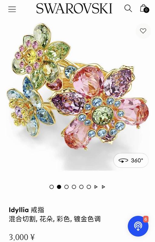 Swarovski Ring 06yxh01 (1)