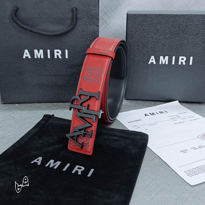Amiri belt 38mmX90-125cm lb (14)