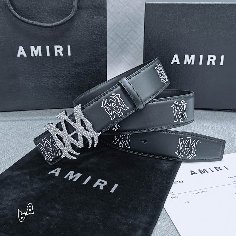 Amiri belt 38mmX90-125cm lb (15)