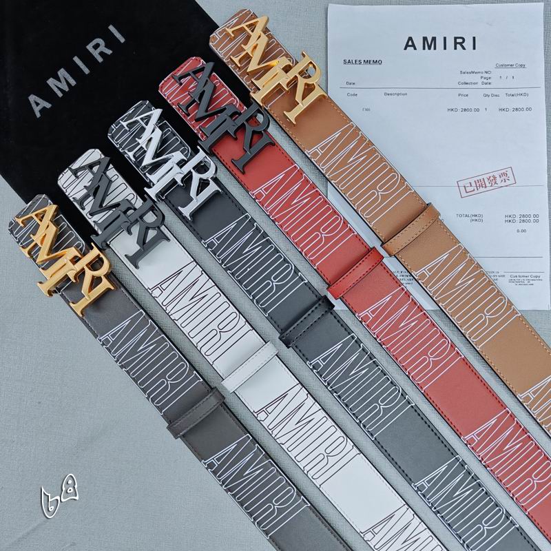Amiri belt 38mmX90-125cm lb (16)