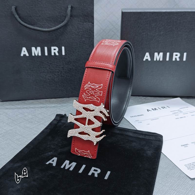 Amiri belt 38mmX90-125cm lb (17)