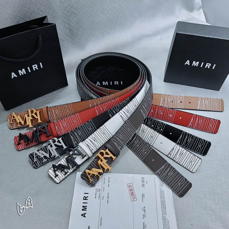 Amiri belt 38mmX90-125cm lb (17)