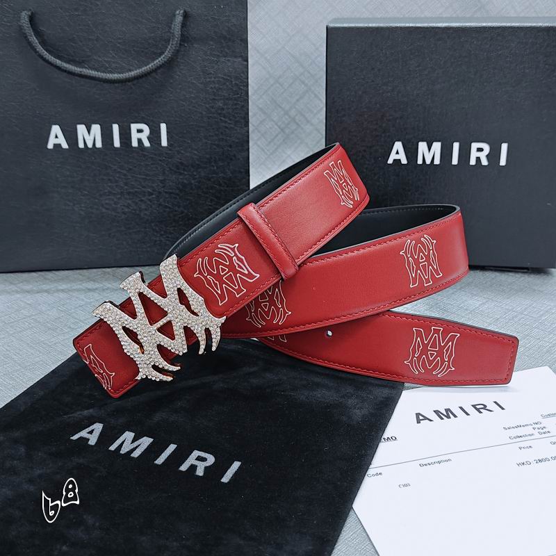 Amiri belt 38mmX90-125cm lb (18)