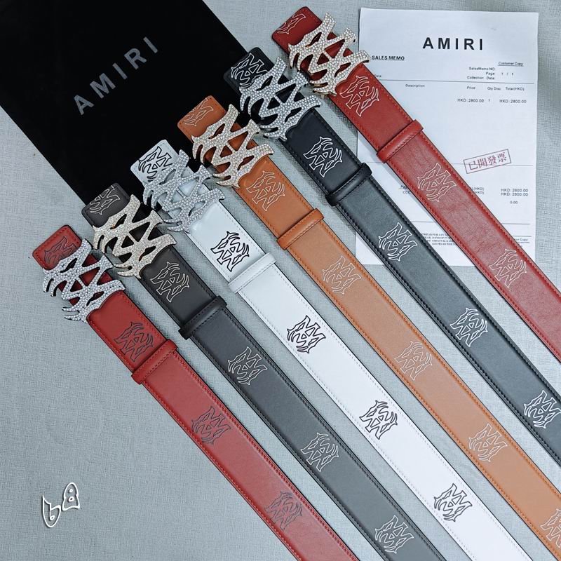 Amiri belt 38mmX90-125cm lb (19)