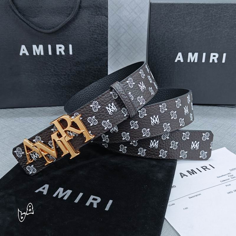 Amiri belt 38mmX90-125cm lb (20)