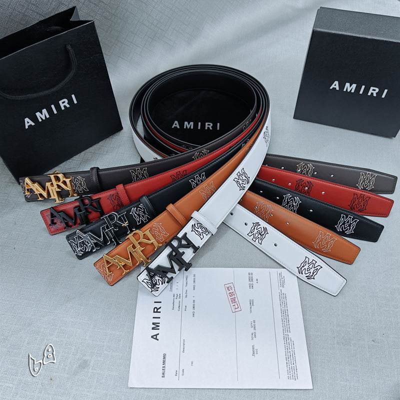 Amiri belt 38mmX90-125cm lb (20)