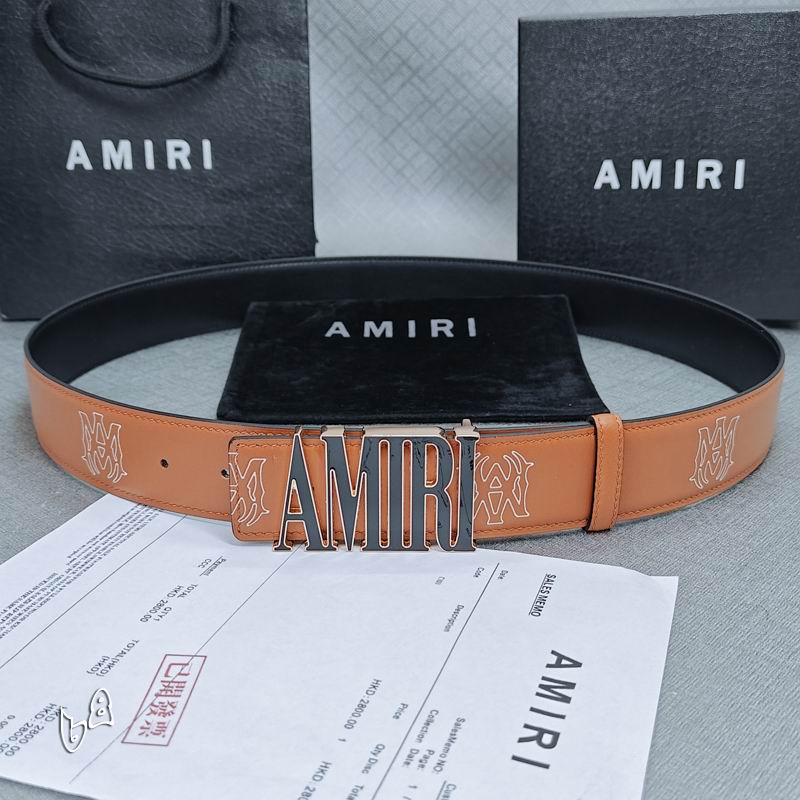 Amiri belt 38mmX90-125cm lb (21)