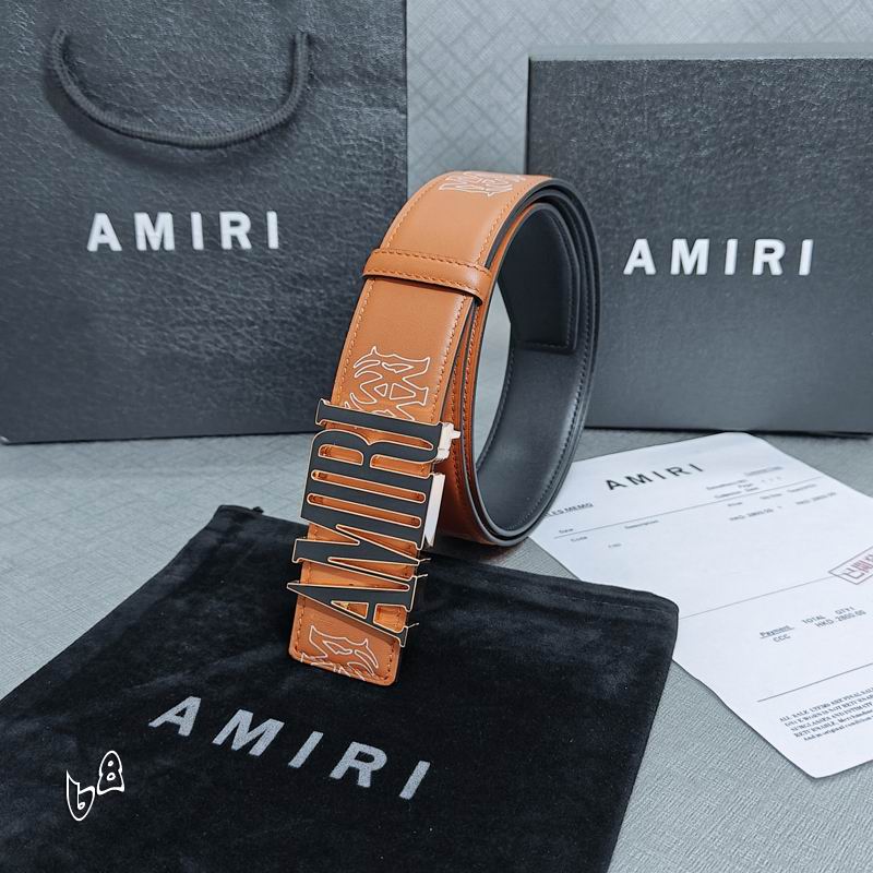 Amiri belt 38mmX90-125cm lb (22)