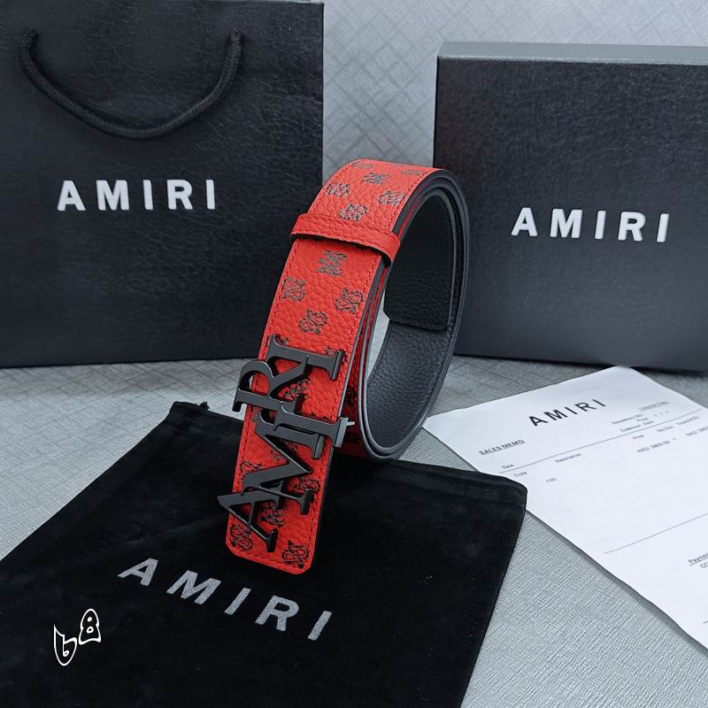 Amiri belt 38mmX90-125cm lb (22)