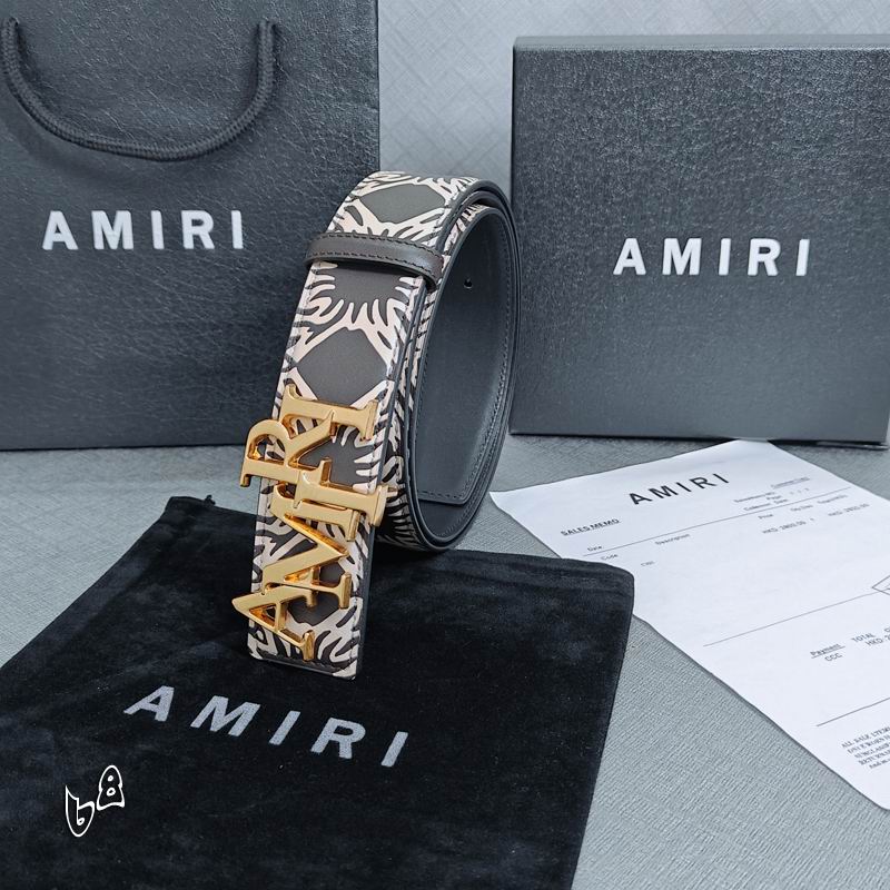 Amiri belt 38mmX90-125cm lb (22)