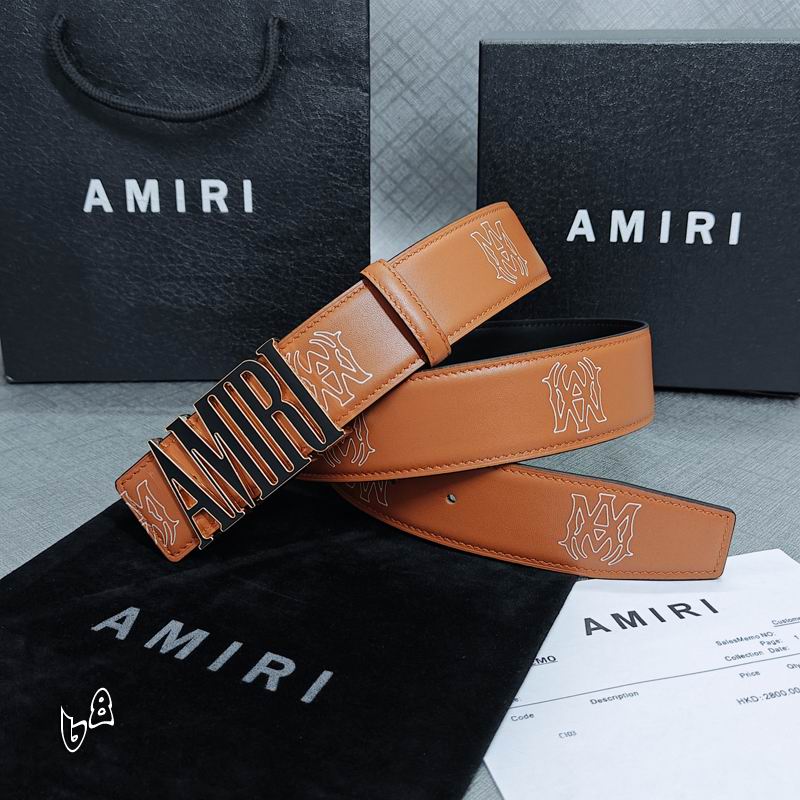 Amiri belt 38mmX90-125cm lb (23)