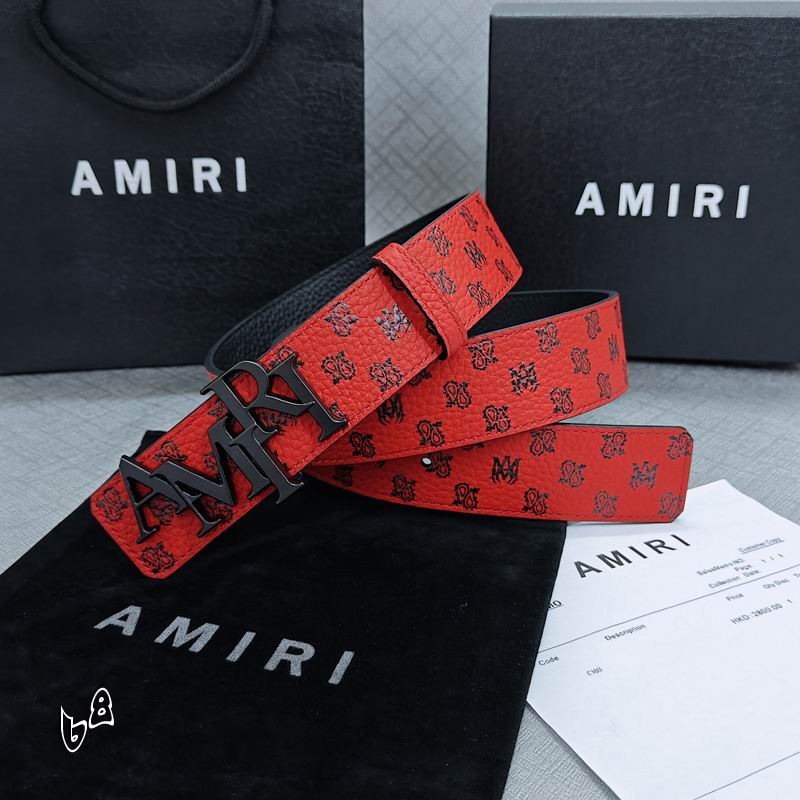 Amiri belt 38mmX90-125cm lb (23)