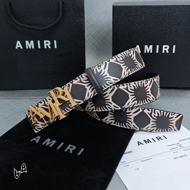 Amiri belt 38mmX90-125cm lb (23)