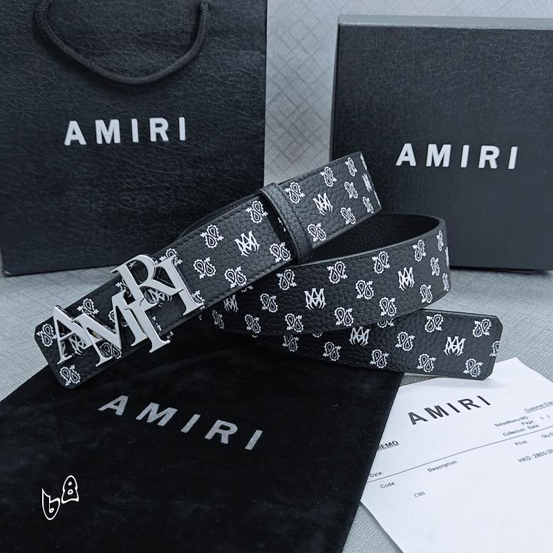 Amiri belt 38mmX90-125cm lb (26)