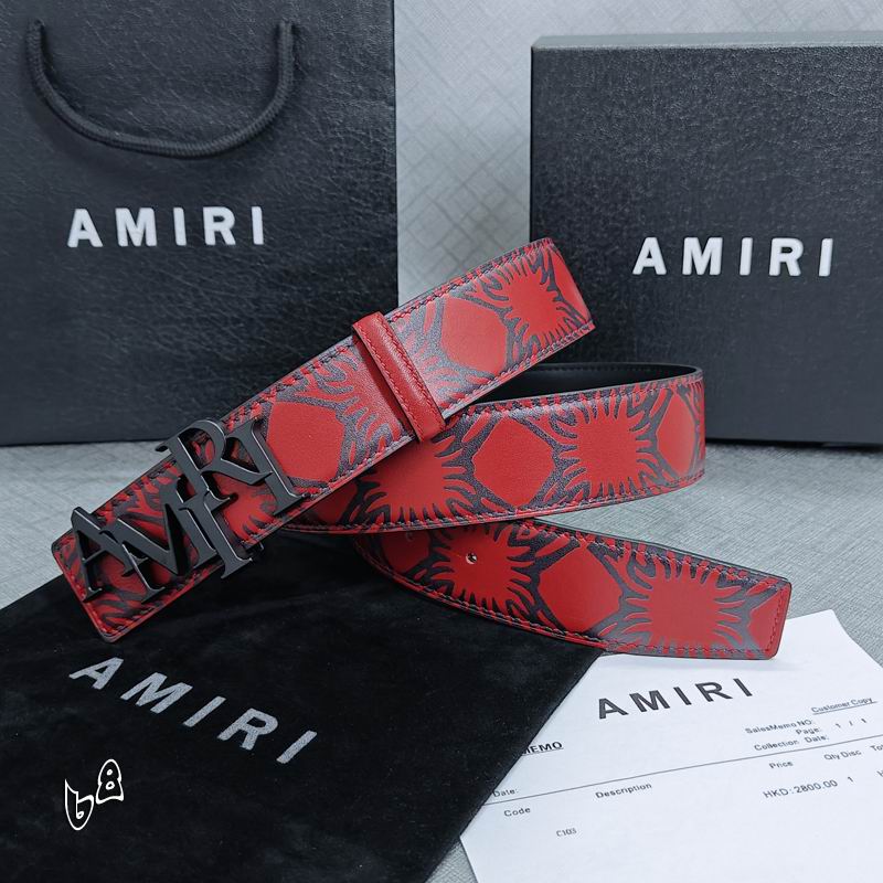 Amiri belt 38mmX90-125cm lb (26)