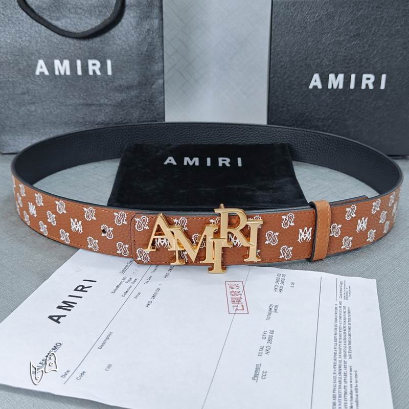 Amiri belt 38mmX90-125cm lb (27)