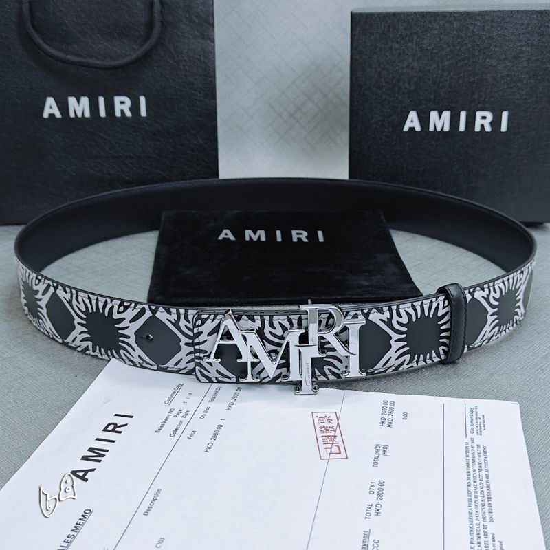 Amiri belt 38mmX90-125cm lb (27)