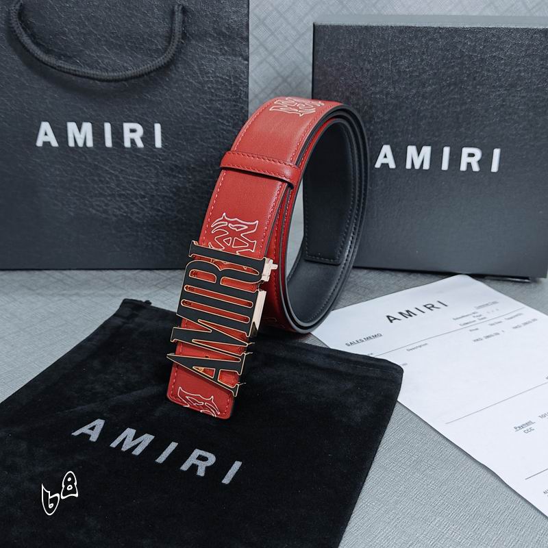 Amiri belt 38mmX90-125cm lb (28)