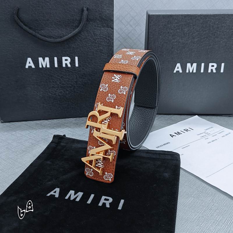 Amiri belt 38mmX90-125cm lb (28)
