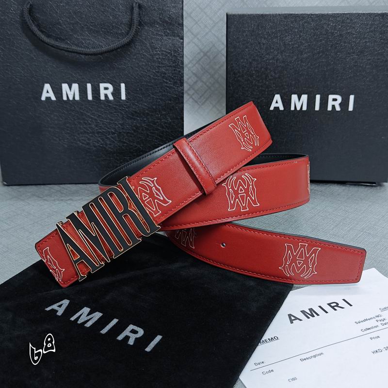 Amiri belt 38mmX90-125cm lb (29)