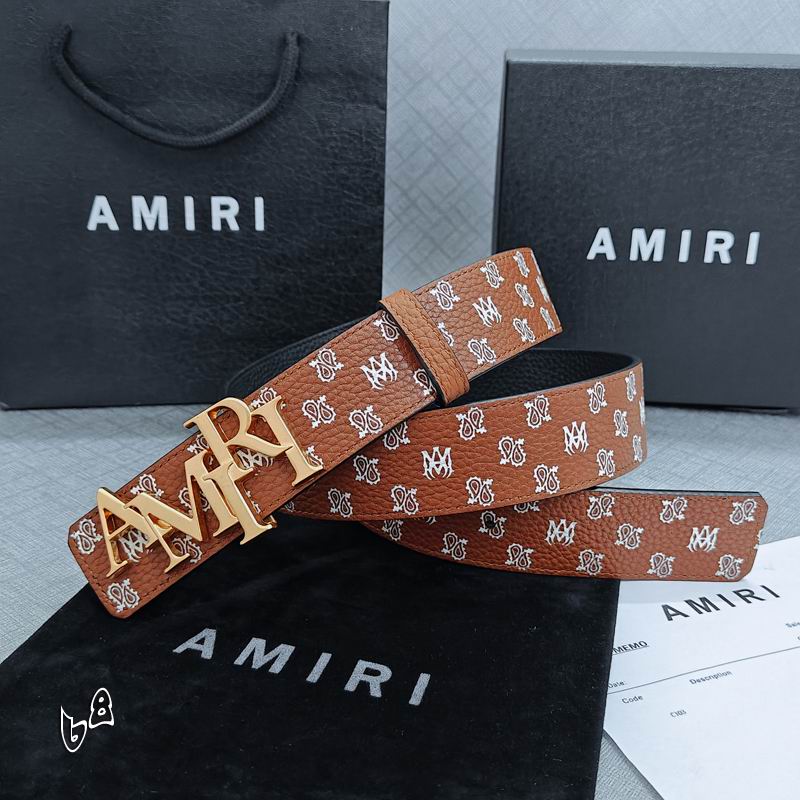 Amiri belt 38mmX90-125cm lb (29)