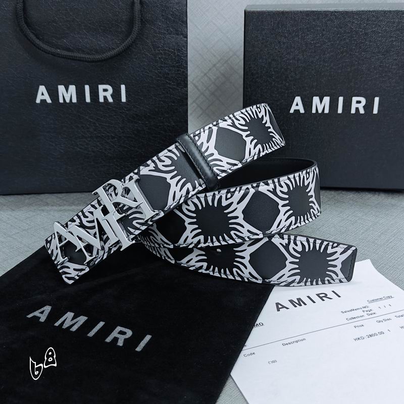Amiri belt 38mmX90-125cm lb (29)