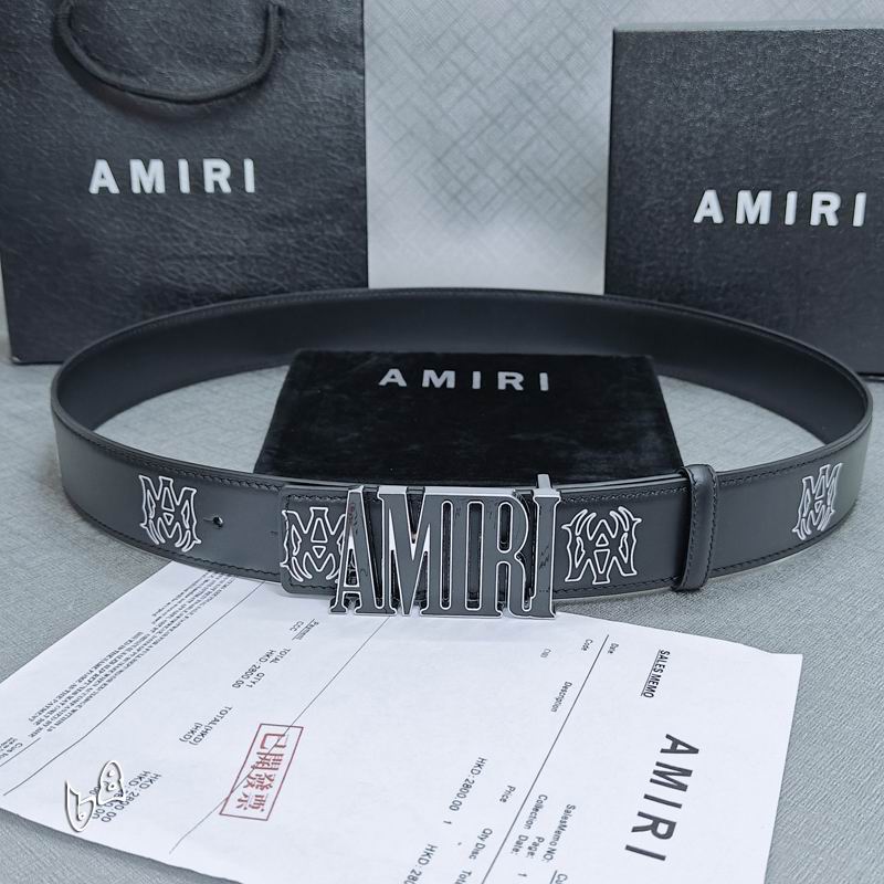 Amiri belt 38mmX90-125cm lb (30)