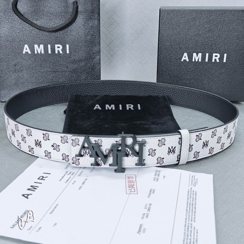 Amiri belt 38mmX90-125cm lb (30)